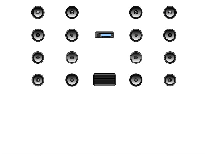 QuickStak 8 Speaker Car Audio Display Switching Kit