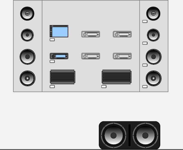 AudioStak Car Audio Display Board Switching Kit